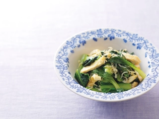 ちりめんじゃこと小松菜の炒め物のレシピ