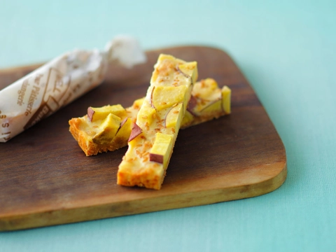 サツマイモのチーズケーキのレシピ
