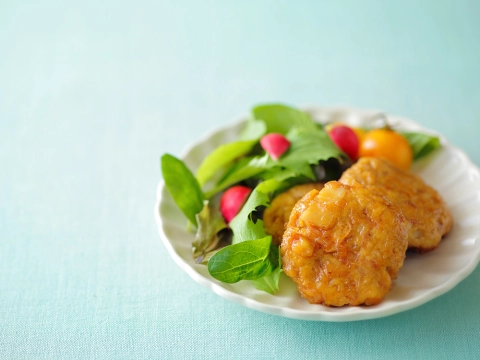 レンコンバーグのレシピ