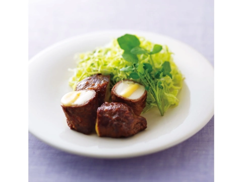 豆腐とチーズの肉巻きのレシピ