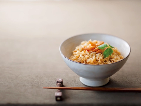ほうじ茶の炊き込みご飯のレシピ