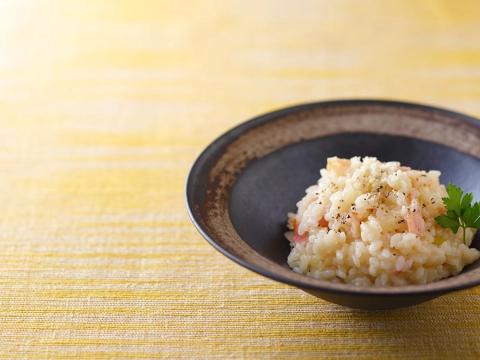 チーズリゾットのレシピ